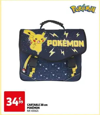 Cartable pokemon auchan best sale