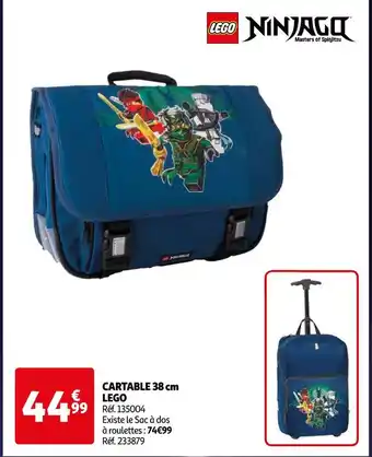 Lego cartable 38 cm