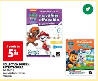 Auchan Collection soutien pat'patrouille offre