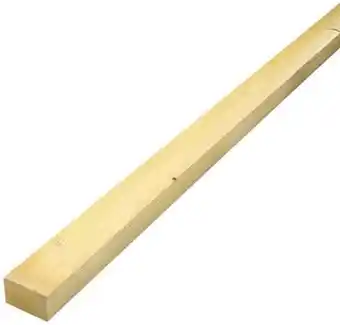 Brico Dépôt Demi-chevron en bois d'épicéa l. 4 m - section 63 x 38 mm offre