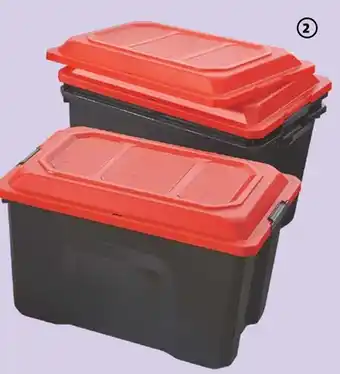 Auchan 2 - lot de 3 malles 60l offre