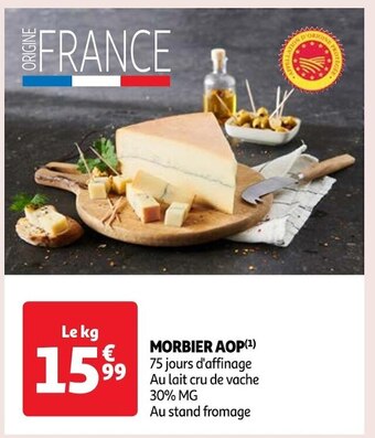 Auchan Morbier aop offre