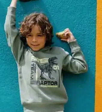 Auchan Inextenso sweat à capuche garçon offre