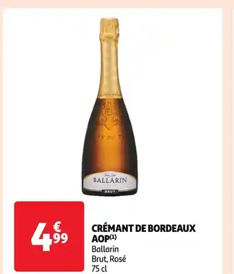 Auchan Crémant de bordeaux aop offre