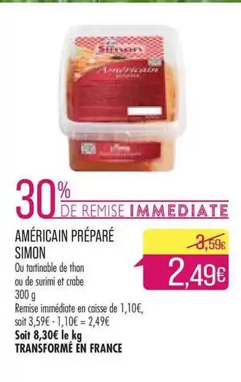 Américain Préparé Simon