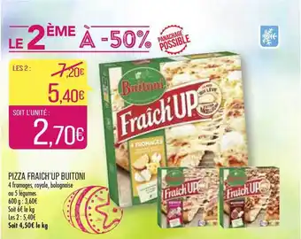 Match Pizza Fraîch'up Buitoni offre