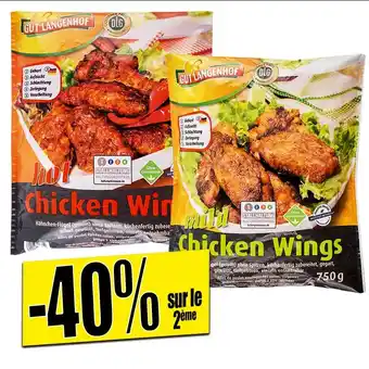 Norma Chicken wings surgelés offre