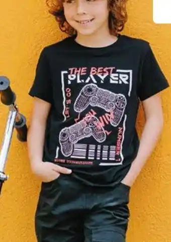 Auchan TEE-SHIRT GARÇON INEXTENSO 100% coton offre