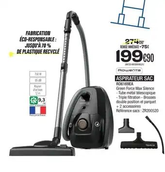 Blanc Brun ASPIRATEUR SAC offre