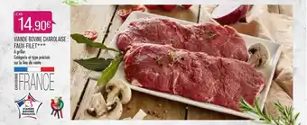 Viande Bovine Charolaise : Faux-filet