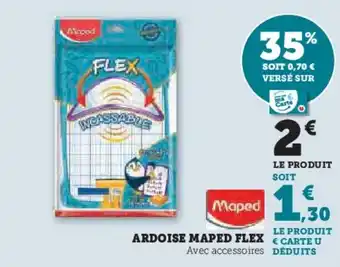 Hyper U ARDOISE MAPED FLEX offre