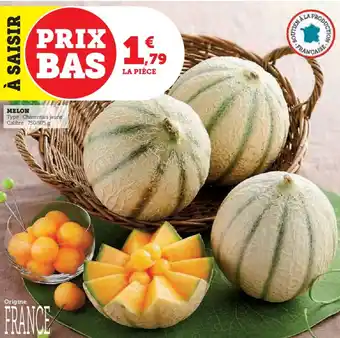 Hyper U MELON offre