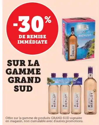 U Express SUR LA GAMME GRAND SUD offre