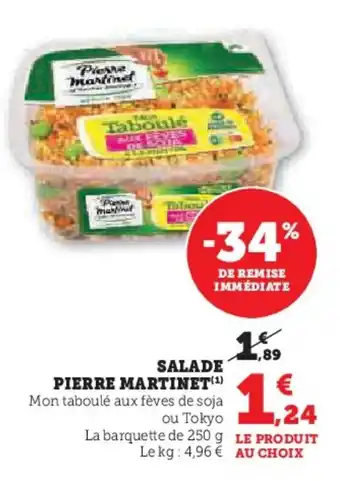 U Express SALADE PIERRE MARTINET(¹) Mon taboulé aux fèves de soja offre
