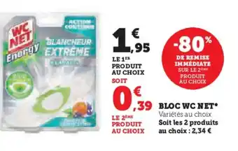 U Express BLOC WC NET* offre