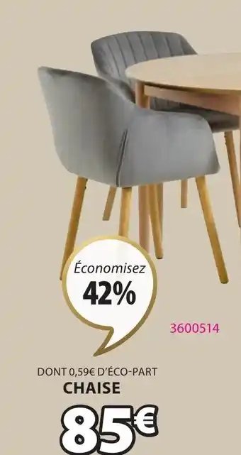 JYSK CHAISE offre