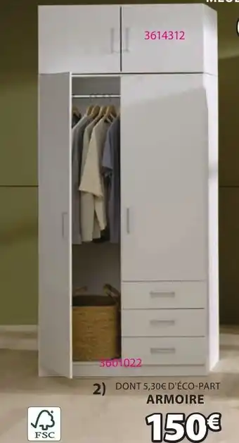 JYSK ARMOIRE offre