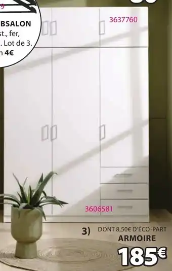JYSK ARMOIRE offre