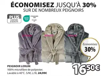 JYSK PEIGNOIR LERUM offre
