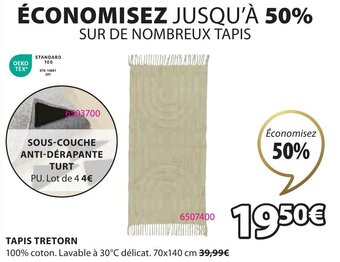 JYSK TAPIS TRETORN offre