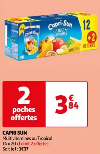 Auchan CAPRI SUN offre