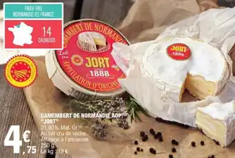 E.Leclerc Espace Culturel CAMEMBERT DE NORMANDIE AOP "JORT" offre
