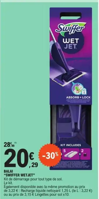 BALAI "SWIFFER WETJET”