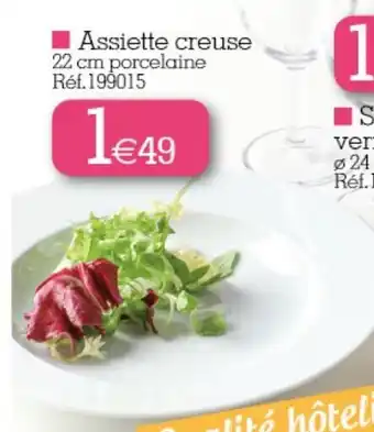 Kandy Assiette creause offre