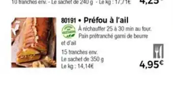 Préfou à l'ail