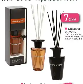 Diffuseur en verre