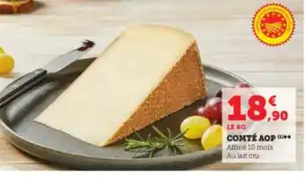 Super U COMTÉ AOP (¹)** Affine 10 mois Au lait cru offre