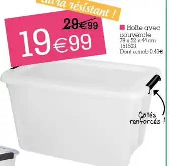 Kandy Boîte avec couvercle offre