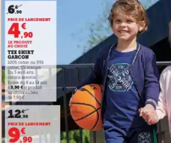 Super U TEE SHIRT GARCON offre