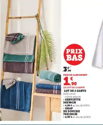 Super U SERVIETTE offre