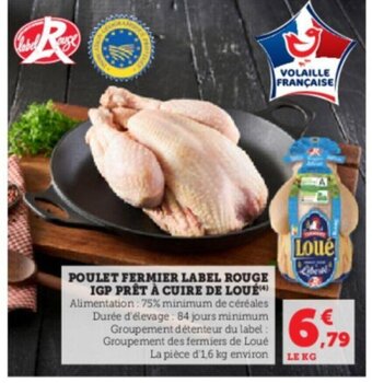 U Express POULET FERMIER LABEL ROUGE offre