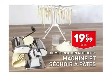 ALDI Home creation kitchen machine et séchoir à pâtes offre