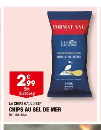 ALDI La chips gauloise chips au sel de mer offre