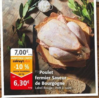 Colruyt Saveur de bourgogne poulet fermier offre