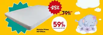 Maxi Bazar Matelas primo 90x190cm offre