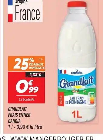 Netto GRANDLAIT FRAIS ENTIER offre