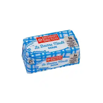 Beurre doux moulé breton bridel