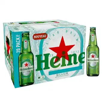 Auchan Bière heineken silver offre