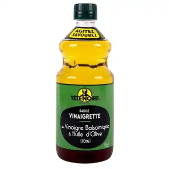 Auchan Vinaigrette vinaigre balsamique et huile d'olive tête noire offre