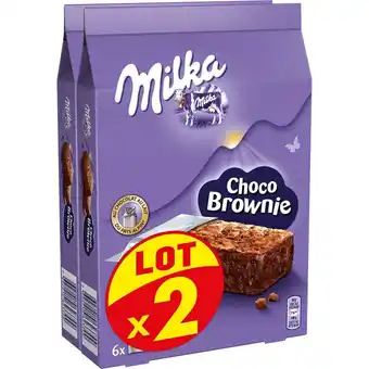 Auchan Supermarché Brownie milka offre
