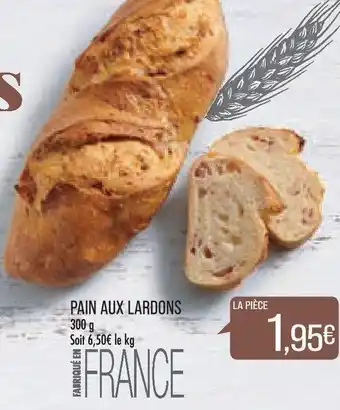 Match Pain aux lardons offre