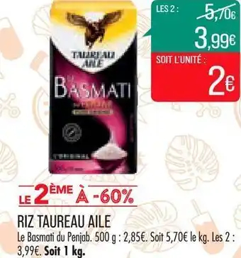 Match Riz taureau aile offre