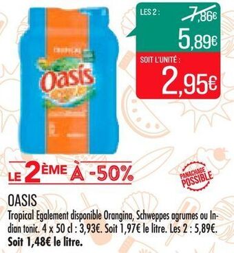 Match Oasis offre