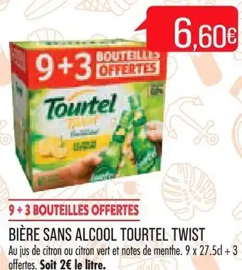 Match Bière sans alcool toutel twist offre