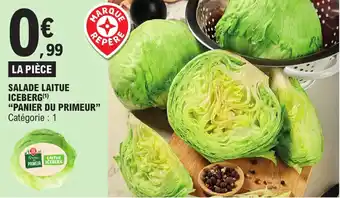 E.Leclerc SALADE LAITUE ICEBERG(¹) "PANIER DU PRIMEUR" offre