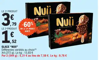 E.Leclerc GLACE "NUII" offre